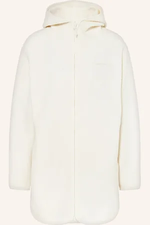 Peak Performance Teddyfell-Jacke Pile weiss