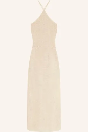 Seafolly Strandkleid Isla Palm weiss
