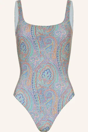 Etro Badeanzug blau