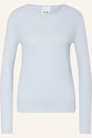Allude Cashmere-Pullover blau