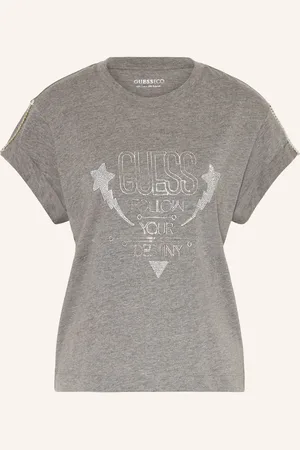 Guess T-Shirt Mit Schmucksteinen