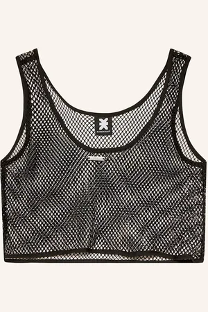 Karo Kauer Cropped-Top Mit Schmucksteinen