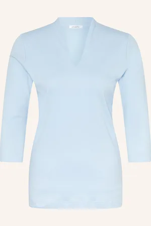 Efixelle Shirt Mit 3/4-Arm blau