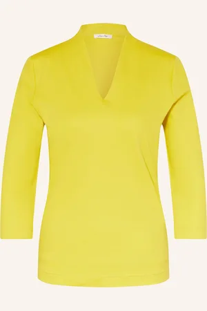 Efixelle Shirt Mit 3/4-Arm gelb