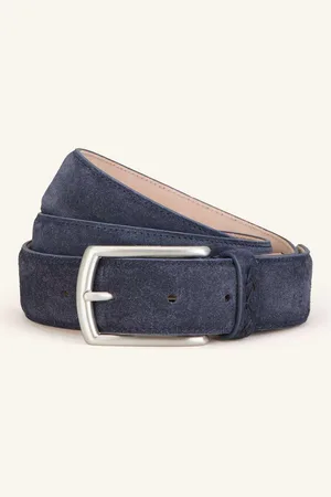Ermenegildo Zegna Ledergürtel blau