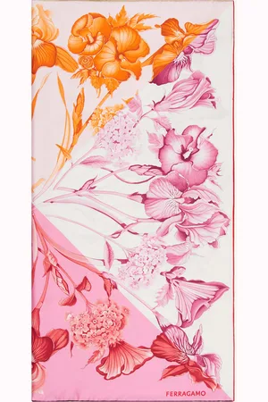 Salvatore Ferragamo Seidentuch pink