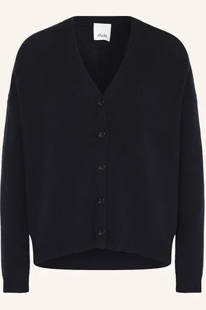 Allude Strickjacke Aus Cashmere blau