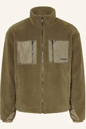 Pegador Teddyfell-Jacke Archer gruen