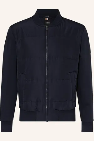 HUGO BOSS Jacke Skiles Im Materialmix blau