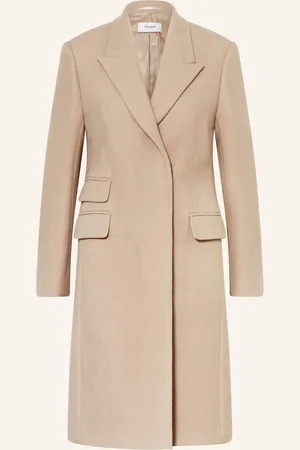 Reiss Wollmantel Louis beige