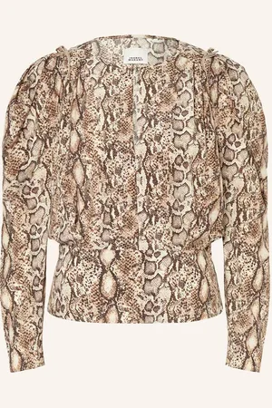 Isabel Marant Blusenshirt Zarga Aus Seide beige