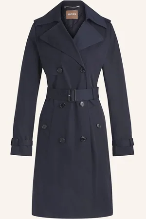 HUGO BOSS Trenchcoat Conry blau