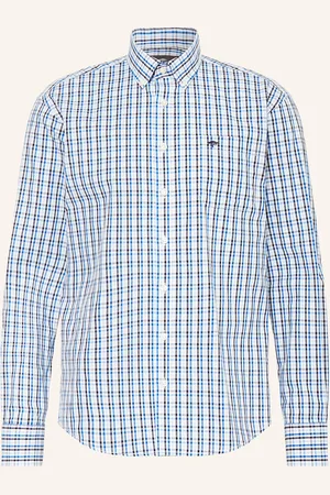 Fynch-Hatton Hemd Regular Fit blau