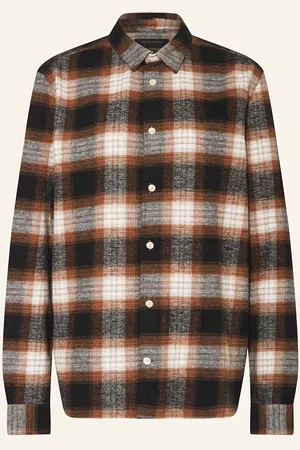 AllSaints Flanellhemd Mercy Relaxed Fit orange