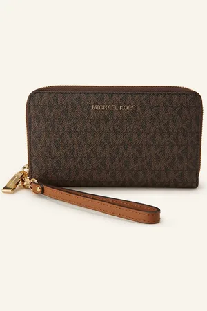 Michael Kors Geldbörse Jet Set braun