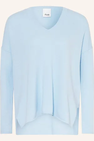 Allude Cashmere-Pullover blau