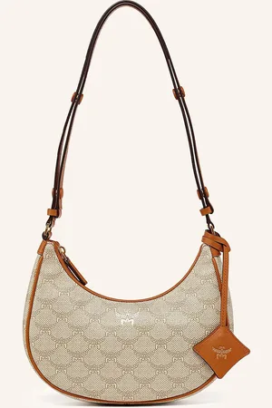 MCM Hobo-Bag beige