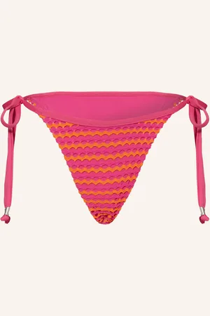 Seafolly Triangel-Bikini-Hose Mesh Effect pink
