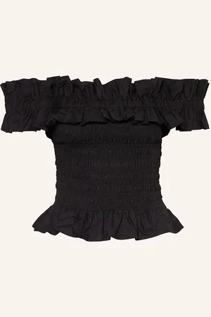 Ganni Off-Shoulder-Top