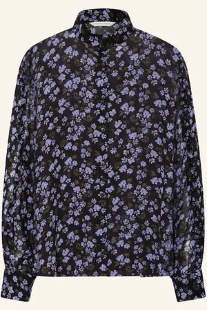 MSCH Bluse Mschkasandra Mit Rüschen lila