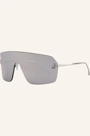 Fendi Sonnenbrille fn000743 First Crystal grau