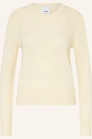 Allude Cashmere-Pullover gelb