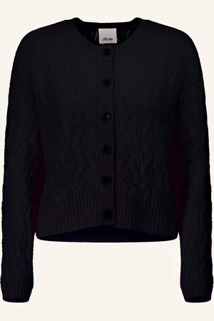 Allude Strickjacke Aus Cashmere blau