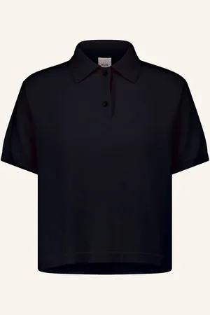 Allude Strickshirt Aus Cashmere blau