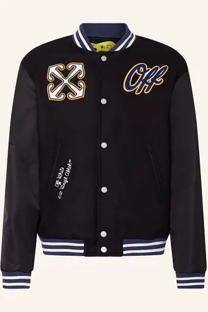 OFF-WHITE Blouson Im Materialmix schwarz