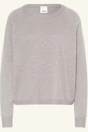 Allude Pullover Mit Cashmere Und Schmucksteinen