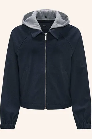 Opus Kastenjacke Hilmu blau