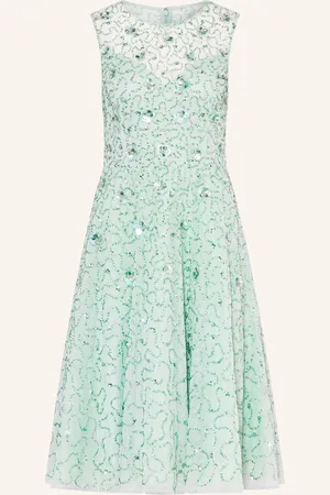 Adrianna Papell Cocktailkleid Mit Schmucksteinen gruen