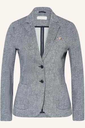 Circolo Jerseyblazer In Jeansoptik blau
