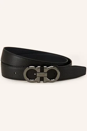 Salvatore Ferragamo Ledergürtel schwarz