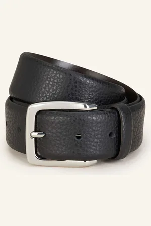 Windsor Ledergürtel grau