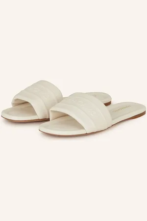 Salvatore Ferragamo Pantoletten beige
