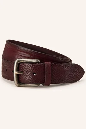 Post & Co Ledergürtel rot