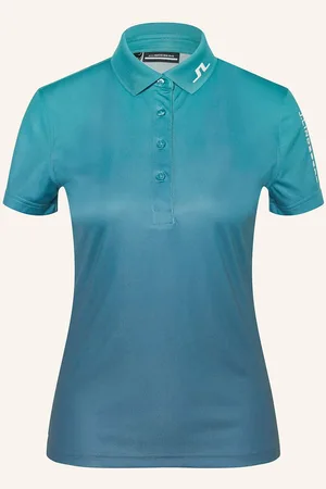 J Lindeberg Funktions-Poloshirt gruen