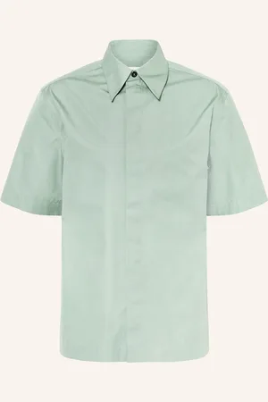 Jil Sander Kurzarm-Hemd Shirt 131 Regular Fit gruen