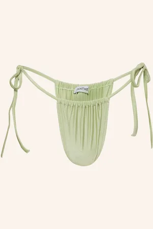 JANTHEE Berlin Triangel-Bikini-Hose Amal gruen