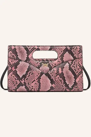 MCM Umhängetasche Diamant rosa