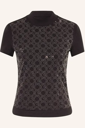 Guess T-Shirt Mit Schmucksteinen