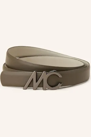 Marc Cain Ledergürtel Zum Wenden beige