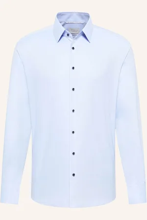 ETERNA Hemd Modern Fit blau