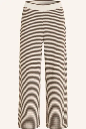Brunello Cucinelli Strickhose beige