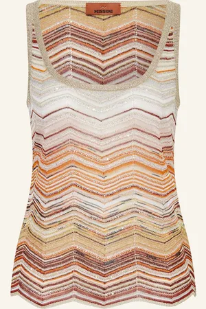 Missoni Stricktop Mit Glitzergarn Mit Pailletten rosa