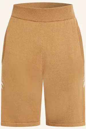 Palm Angels Strickshorts beige
