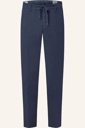 MYTHS Chino Extra Slim Fit blau