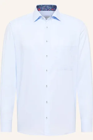 ETERNA Hemd Comfort Fit blau