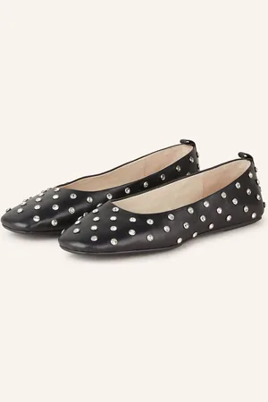 Marc Cain Ballerinas Mit Schmucksteinen schwarz